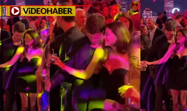 Kıvanç Tatlıtuğ ve Başak Dizer'in uyum içindeki dansı çok beğenildi