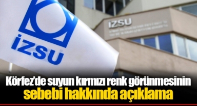 Körfez’de suyun kırmızı renk görünmesinin sebebi hakkında açıklama
