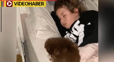 Küçük kız uyandığında gözlerine inanamadı