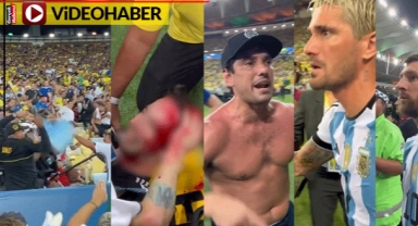 Maç öncesi kan gövdeyi götürdü... Messi tribüne koştu...