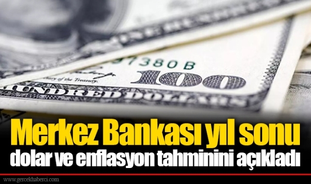 Merkez Bankası yıl sonu dolar ve enflasyon tahminini açıkladı