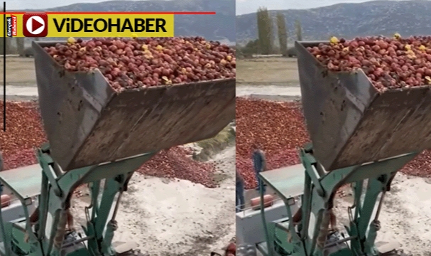 Meyve suyu alırken iki kez düşünün... O elmalar böyle görüntülendi