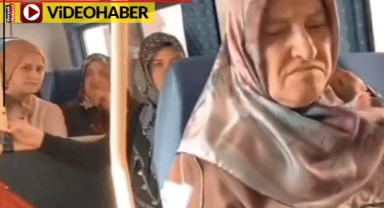 Mini etekle dolmuşa binen kadına öyle bir baktılar ki...