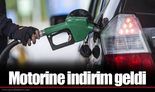 Motorine indirim geldi