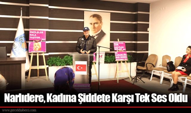 Narlıdere, Kadına Şiddete Karşı Tek Ses Oldu