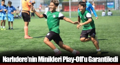 Narlıdere’nin Minikleri Play-Off’u Garantiledi