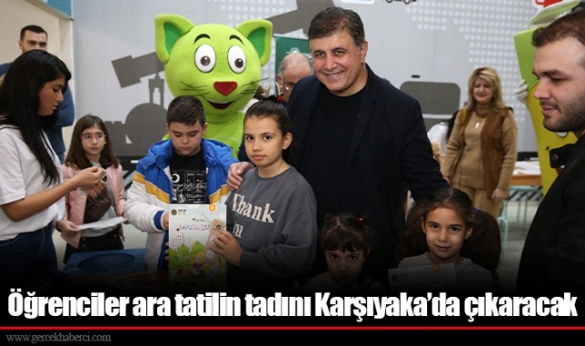 Öğrenciler ara tatilin tadını Karşıyaka’da çıkaracak