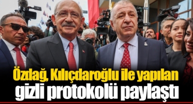 Özdağ, Kılıçdaroğlu ile yapılan gizli protokolü paylaştı