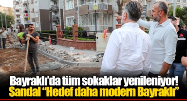Sandal “Hedef daha modern Bayraklı”