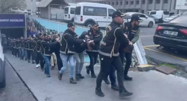 "Sarallar" operasyonunda yakalanan şüphelilerden 9'u tutuklandı