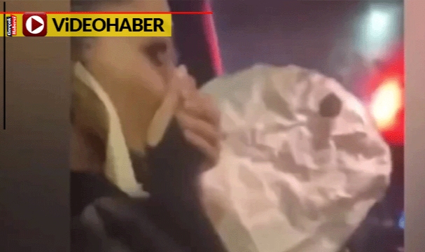 Şarkıya eşlik eden sürücüye airbagler de katıldı