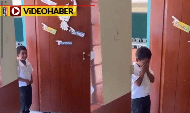 Sınıf arkadaşları doğum gününü kutladı, göz yaşlarına boğuldu