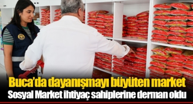 Sosyal Market ihtiyaç sahiplerine derman oldu
