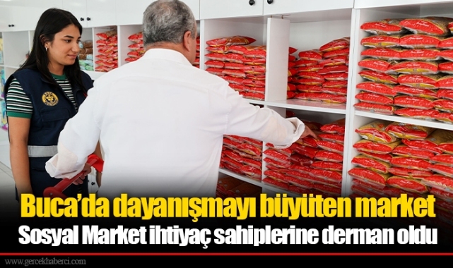 Sosyal Market ihtiyaç sahiplerine derman oldu