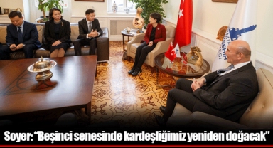 Soyer: “Beşinci senesinde kardeşliğimiz yeniden doğacak”