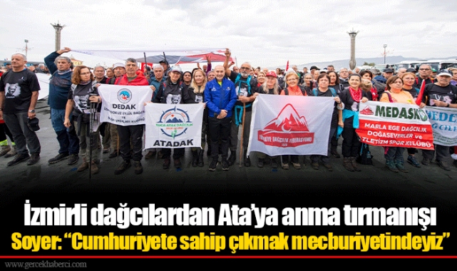 Soyer: “Cumhuriyete sahip çıkmak mecburiyetindeyiz”