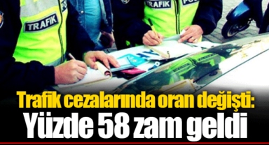 Trafik cezalarında oran değişti: Yüzde 58 zam geldi