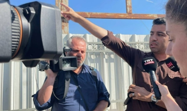 TRT ekibine İsrail polisinden saldırı
