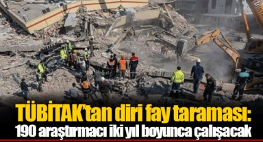TÜBİTAK’tan diri fay taraması: 190 araştırmacı iki yıl boyunca çalışacak