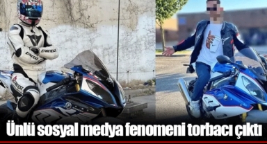 Ünlü sosyal medya fenomeni torbacı çıktı
