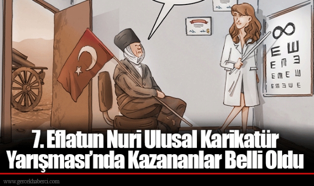 7. Eflatun Nuri Ulusal Karikatür Yarışması’nda Kazananlar Belli Oldu