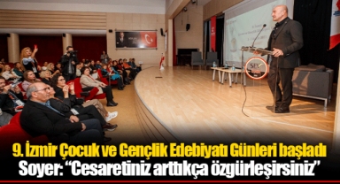 9. İzmir Çocuk ve Gençlik Edebiyatı Günleri başladı