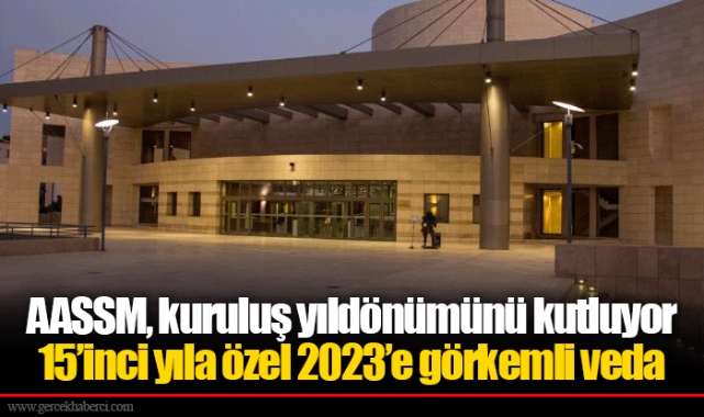 AASSM, kuruluş yıldönümünü kutluyor