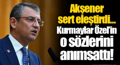 Akşener sert eleştirdi... Kurmaylar Özel’in o sözlerini anımsattı!