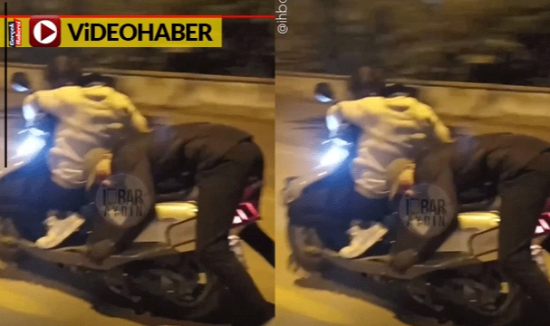 Alkollü gençler trafikte böyle seyir aldılar