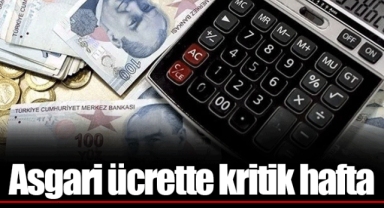 Asgari ücrette kritik hafta