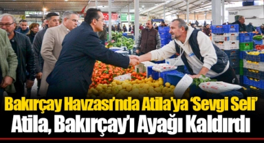 Bakırçay Havzası’nda Atila’ya ‘Sevgi Seli’