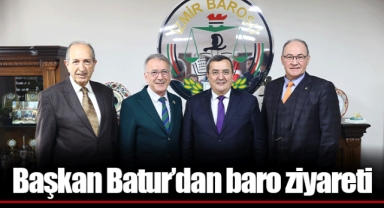 Başkan Batur’dan baro ziyareti