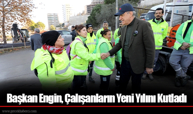 Başkan Engin, Çalışanların Yeni Yılını Kutladı