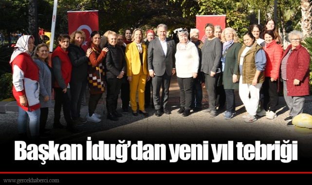 Başkan İduğ’dan yeni yıl tebriği
