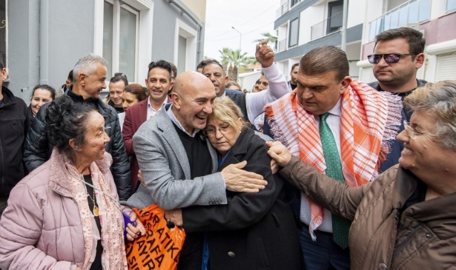 Başkan Soyer’e Seferihisar'da sevgi seli