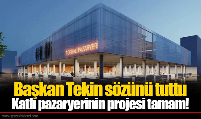 Başkan Tekin sözünü tuttu