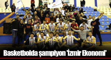 Basketbolda şampiyon 'İzmir Ekonomi'