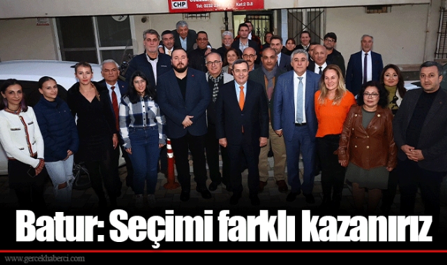 Batur: Seçimi farklı kazanırız