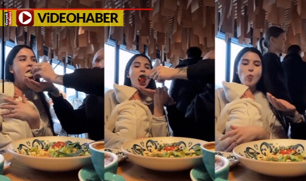 Bebeklerini omzunda uyutan karısına yemek yediren eş takdir topladı