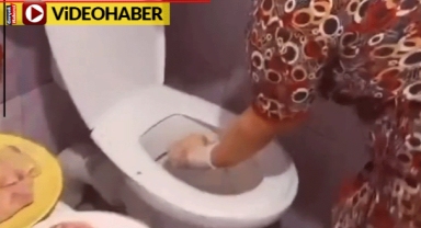 Böyle iğrençlik görülmedi... Yufkayı tuvaletin taharet musluğunda ıslattı