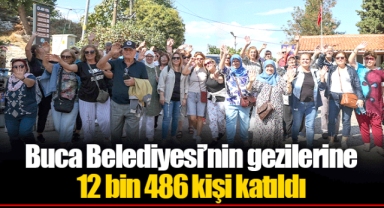 Buca Belediyesi’nin gezilerine 12 bin 486 kişi katıldı