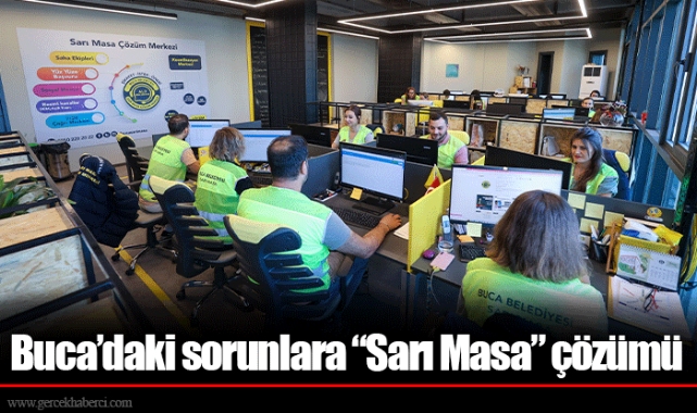 Buca’daki sorunlara “Sarı Masa” çözümü