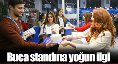 Buca standına yoğun ilgi