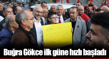 Buğra Gökce ilk güne hızlı başladı