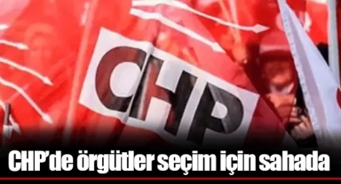 CHP’de örgütler seçim için sahada