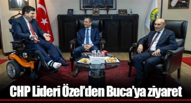 CHP Lideri Özel’den Buca’ya ziyaret