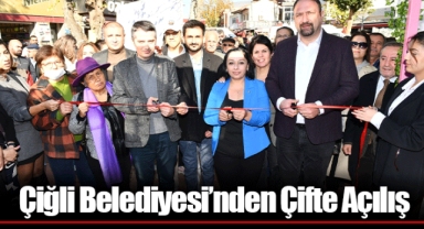 Çiğli Belediyesi’nden Çifte Açılış