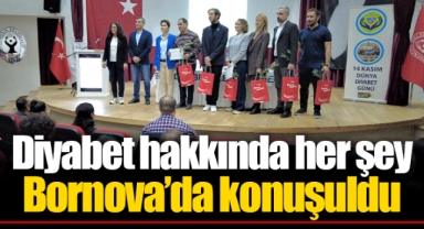Diyabet hakkında her şey Bornova’da konuşuldu