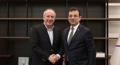 Ekrem İmamoğlu ile Muharrem İnce ikinci kez görüştü