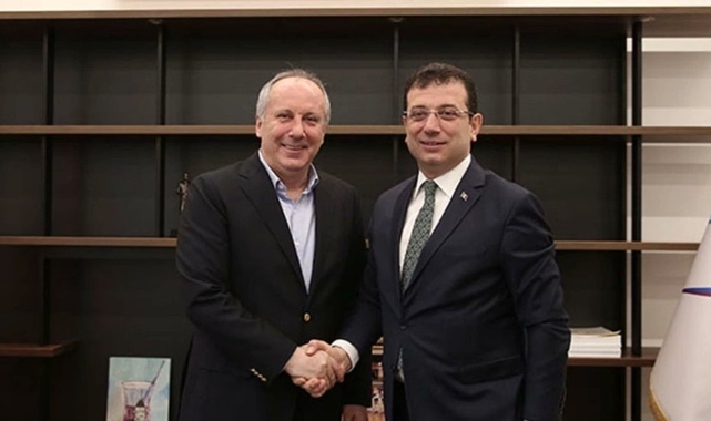 Ekrem İmamoğlu ile Muharrem İnce ikinci kez görüştü